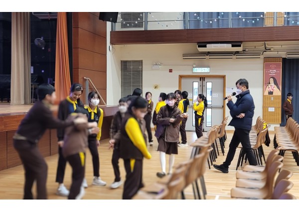 與「嘉諾撒小學（新蒲崗）」合辦 「領袖生朋輩調解進階培訓」 ( 2025年3月6日 )